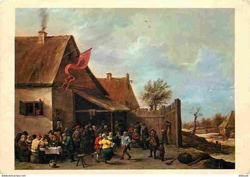 Carte postale art - -, peinture