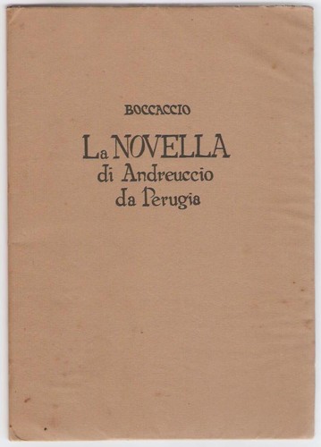Novella andreucci da - di,