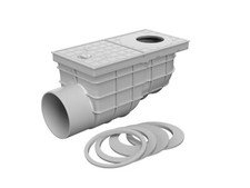 Pluie Tuyau Descente Drain de Gouttière Drainage Pluie Dn 110 Gris 325 D S