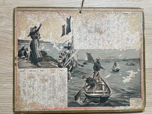 Ancien calendrier almanach des - almanach,