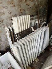 radiateur ancien en  fonte (lot de 6, tailles différents )