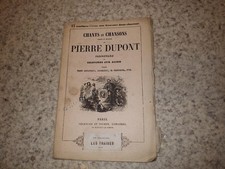 1850.Chants chansons.73e liv.Les fraises des bois.Pierre Dupont