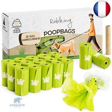 Rudelkönig Sac à crottes chien - 270 sacs à crottes de chien en plastique re