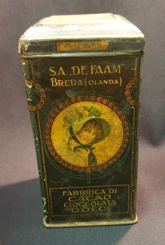 Ancienne boite tole - ancienne, litho