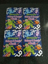10 LIVRE DE PUZZLE ET COULEUR MONSTRE PLAYWRITE