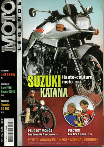 Moto legende 123 suzuki 1100 - moto,