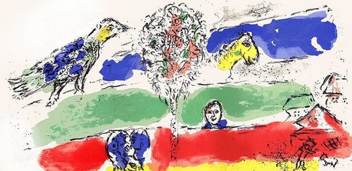 Marc chagall lithographie - marc,