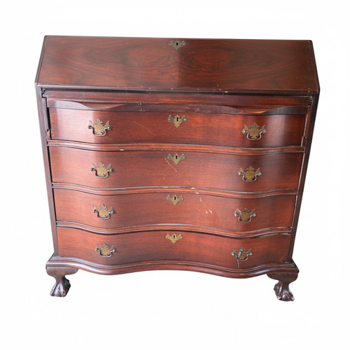 Vintage mahogany chippendale - vintage,