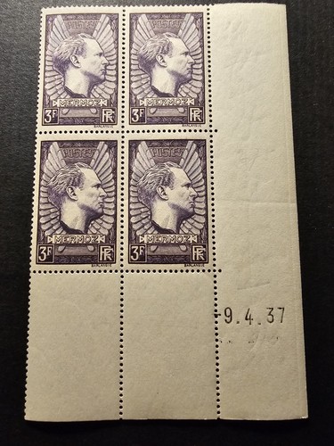Timbre france coin daté - coin,