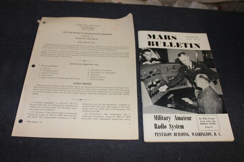 Mars bulletin 1951 amateur - mars,