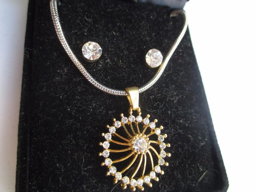 Parure bijou couleur - argent, et