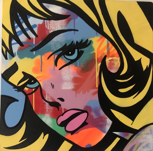 œuvre gomor street art pop - gomor,