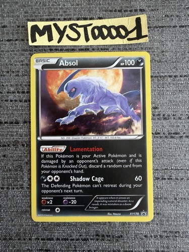 Carte pokémon absol xy178 - carte,