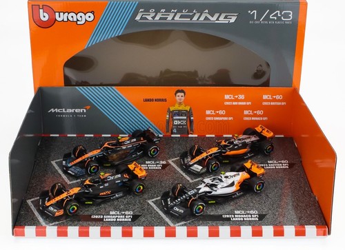 Burago mclaren lot 4x - 1/43,