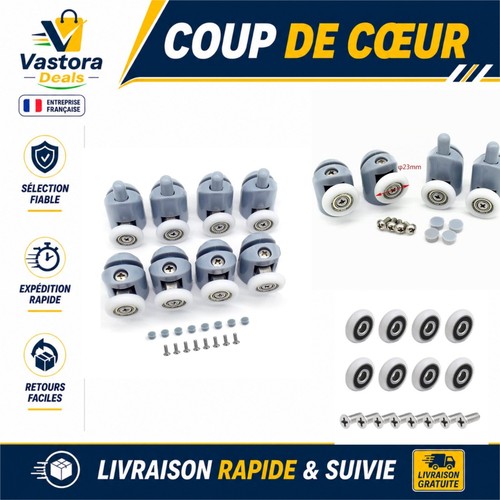 Roulettes porte douche - roulettes, de