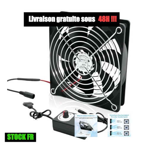 Ventilateur 120mm 12v - ventilateur, pc