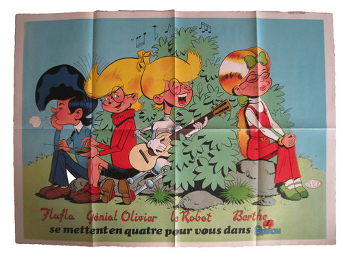 Poster spirou flafla - spirou, flafla,