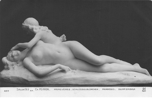 Nus sculptures salon 1913 - sculptures,