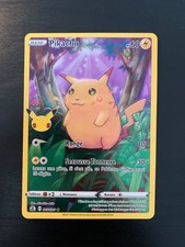 Carte pokémon pikachu - pokémon, 005/025