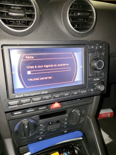 Dvd navigation gps audi rnse - dvd,
