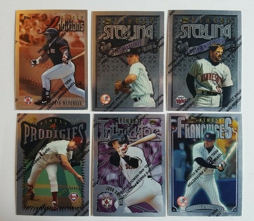 Lot 1997 topps finest - lot,