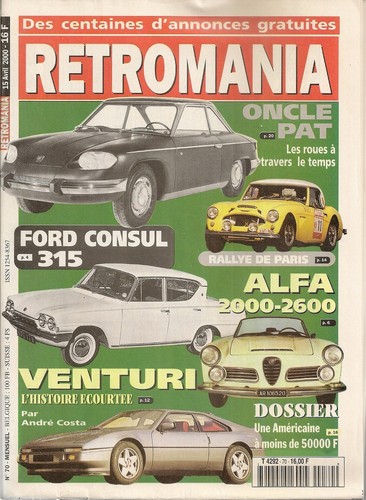 Retromania dossier alfa - 70,