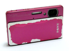 SONY DSC TX5 EXMOR ROSE 10.2 MP APPAREIL PHOTO NUMERIQUE WP 3M CM 512MB CHARGEUR