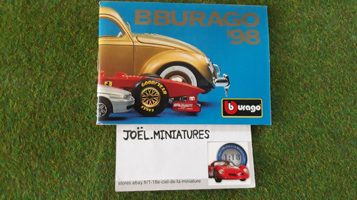 Catalogue burago 1998 - catalogue,