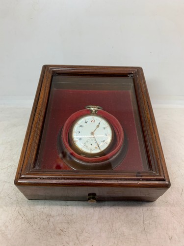 Ancien porte montre acajou - montre, en
