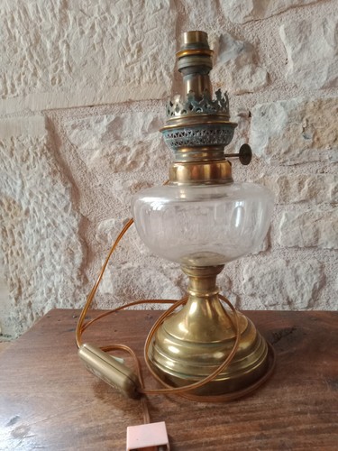 Lampe petrole électrifié - électrifié,