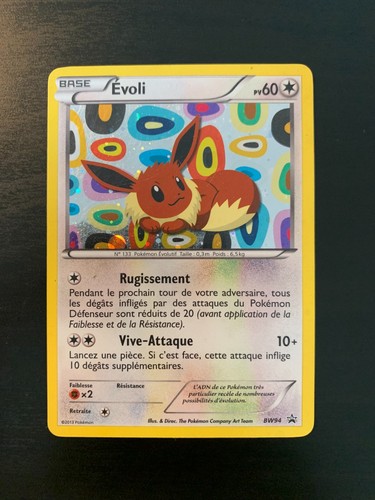 Carte pokémon evoli bw94 - carte,