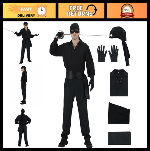 Medieval pirate costume - pirate, set