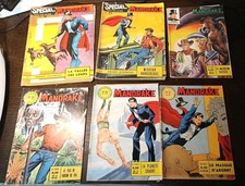 Lot De 9 Bd Vintage " Mandrake "