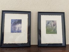 2 lithographies encadrées Patricia Legendre