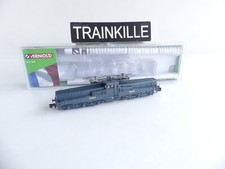 HN2547 / ARNOLD 1:160 / LOCOMOTIVE ELECTRIQUE CC 14004 BLEUE / 4 LAMPES  Ep IV