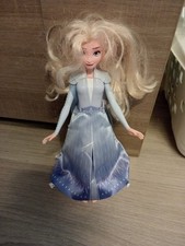Poupée Barbie Elsa La Reine Des Neiges Disney en bon état pas cassée Vintage 