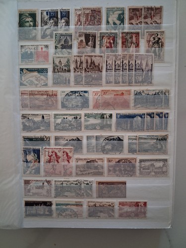 Gros lot album timbres - gros,