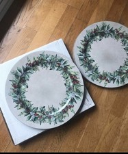 2 Sous Assiettes Sous Le Gui -