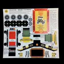 MAQUETTE BOLIDES D'AUTREFOIS 21 - TACOT SHELL BERRE CARTON HEAVY SUREY 1901