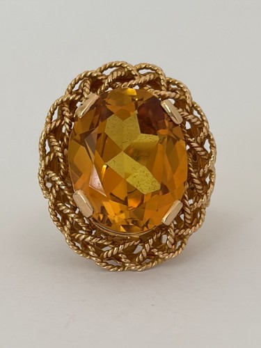 7713 bague vintage fils - fils, d'or