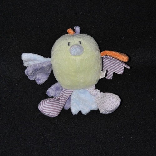 Peluche doudou oiseau robin - peluche,