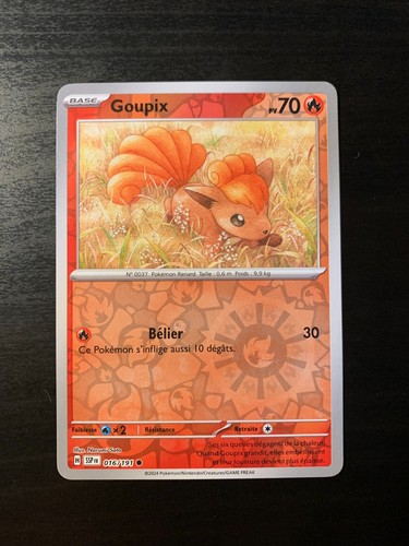 Carte pokémon reverse - pokémon, goupix