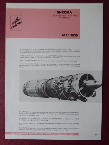 1983 document gifas snecma - 1983,
