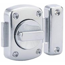 Verrou en applique - à bouton