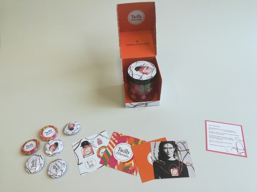 Boite pub lancement twilly - pub,