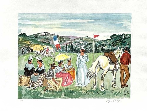 Brayer yves lithographie - ,