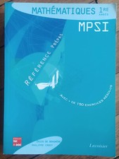 Mathématiques 1e année MPSI, Tec & Doc Lavoisier