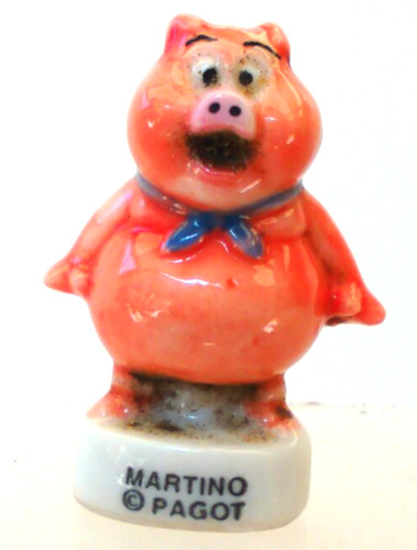 Fève porcelaine martino le - porcelaine,