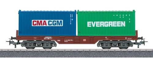 Wagon porte conteneurs - wagon, porte-conteneurs
