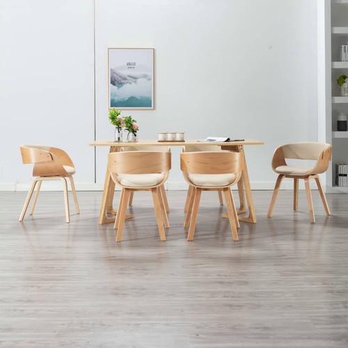 Bois courbé chaise dîner - chaise, à